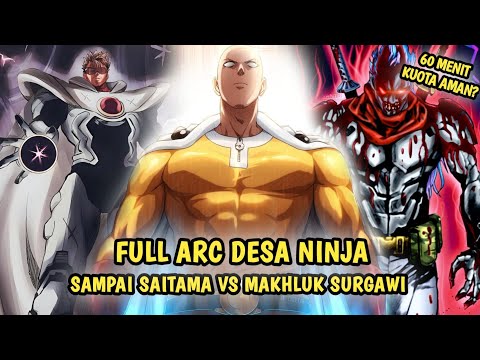 FULL ARC DESA NINJA SAMPAI SAITAMA MELAWAN EMPTY VOID | ONE PUNCH MAN