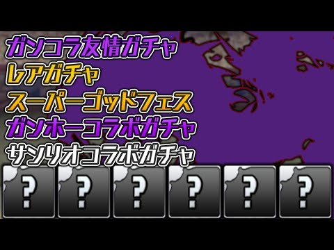 久々に5種類のガチャから出たキャラで編成を組んだ結果…！【パズドラ】