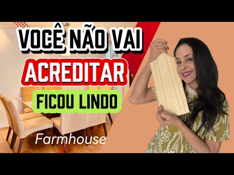 DIY- DA TÁBUA DE CARNE PARA OBRA DE ARETE NO ESTILO FARMHOUSE