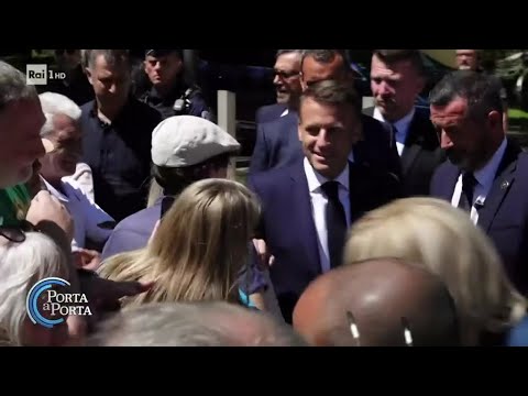 Europee in Francia, Macron sconfitto annuncia elezioni - Porta a porta 11/06/2024