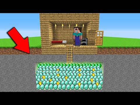 Minecraft Battle - NOOB vs PRO : CAN NOOB FIND TREASURES UNDER THIS HOUSE? (Animation)