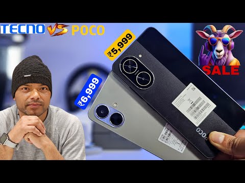 Best Smartphone Under 7K ? Tecno Spark Go 2 Vs Poco C71