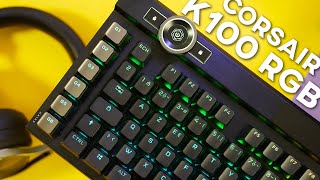 Vido-Test : Corsair K100 RGB | TEST | Le meilleur gamer clavier de la marque ? (et il cote 250?...)
