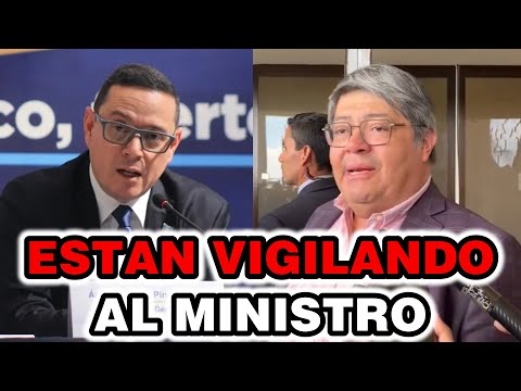 MINISTRO DE GOBERNACIÓN AFIRMA QUE SE SIENTE AMEN4ZADO Y VIGILADO TRAS SER FOTOGRAFIADO, GUATEMALA