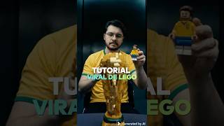 Faça seu personagem LEGO para a Copa do Mundo 2026 | Trend Viral com IA ⚽✨