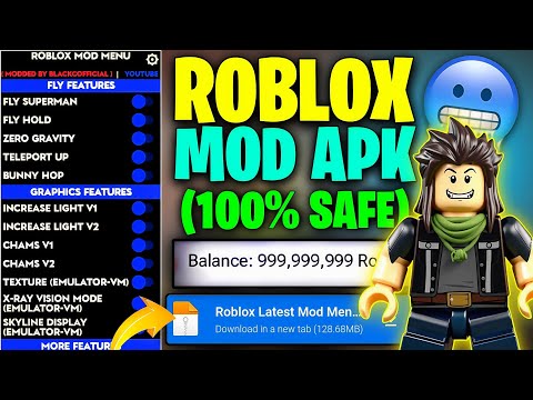 Roblox Mod Menu 2025! Unlimited Robux, Fly Mod, ESP & More! (No Ban) | Roblox Mod Menu APK
