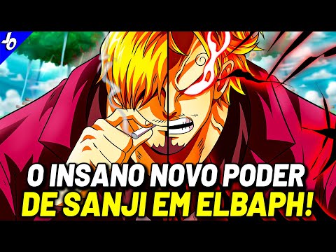 SANJI REVELA SEU NOVO PODER EM ELBAPH - A NOVA HABILIDADE QUE RIVALIZA COM O ZORO | ONE PIECE