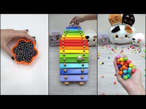 Oddly satisfying Reverse video. Colorful Relaxing Compilation. No talking, no music