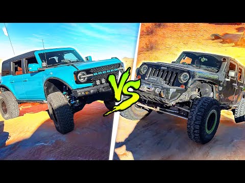 Ford Bronco TAKES ON Jeep Wrangler in the WILDEST Off-Road Battle!