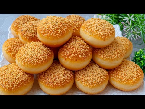 عندك بيضة و شوية دقيق ‼️ووجدي اروع فطائر بدون فرن ولا مجهود لشرب الشاي في دقائق خفاف هشاشكيحمقو/بيني