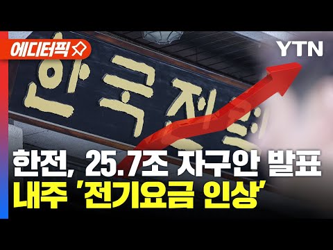 [에디터픽] 한전, 자구안 발표 내주 '전기요금 인상'