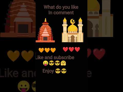 🧡🧡🧡orange  for Hindu and❤️❤️❤️red for. Muslim