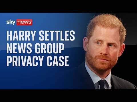 BREAKING: Harry settles privacy intrusion case against publisher of The Sun