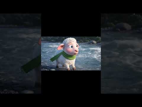 "SheepyPoo Was Afraid… But Friendship Gave Him Courage 💪🐑"