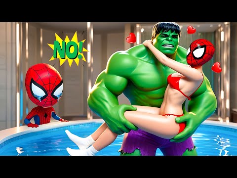 SPIDER-MAN Team: Spiderman tiene problemas en el desafío del hospital de superhéroes | Blue Heroes