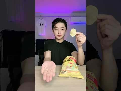 Exploding Potato chip with Finger