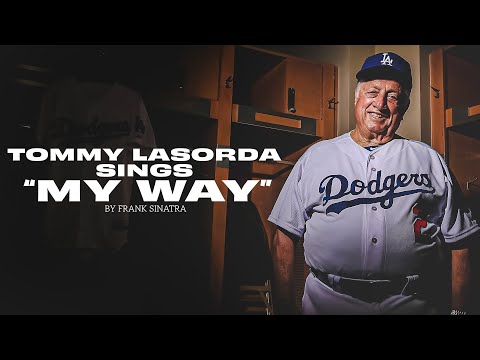 Tommy Lasorda Sings "My Way" by Frank Sinatra video clip 