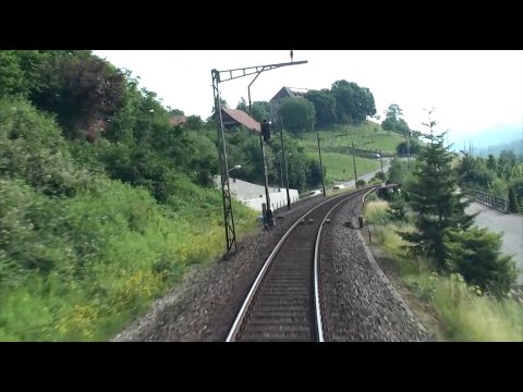 ★ 🇨🇭 Lucerne - Rotkreuz - Arth-Goldau cab ride, Switzerland [14.6.2014]