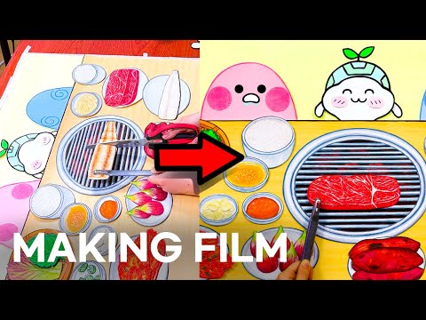 영암군 먹방 스톱모션 제작과정! Mukbang Stopmotion Making Film