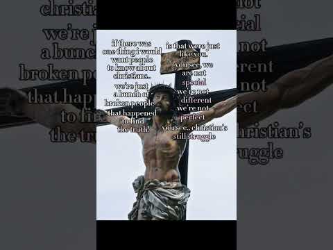 Don't think of us as any more than non-believers because we're not. #christian #jesus #christianity