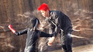 柔弱小師妹竟是宗門第一高手，怒拳打飛嘲笑她的對手！#chinesedrama #武侠 #movie #功夫 #动作 #kungfu