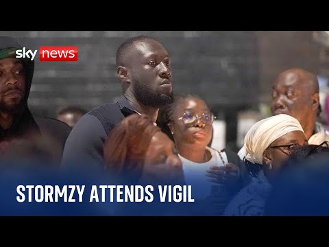 Elianne Andam: Stormzy joins mourners at candlelit vigil for 15-year-old schoolgirl
