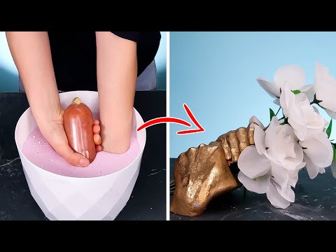 The Process Of Creating The Coolest Hand Casting #shorts