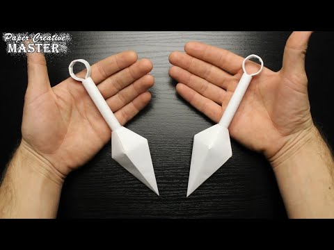 How to make a real Kunai out of paper