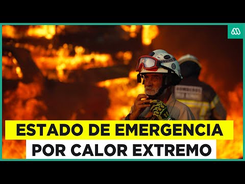 “Periodo más crítico de temperaturas”: Senapred reporta 15 incendios forestales en combate