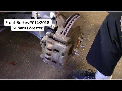 How To Replace Front Brakes 2014-2018 Subaru Forester