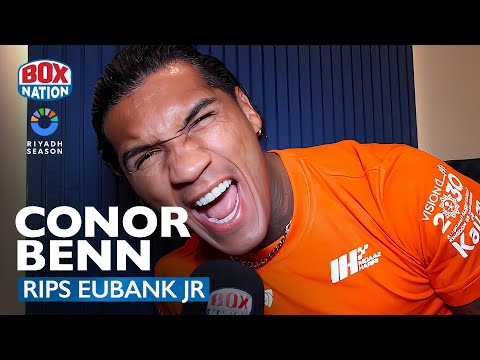 Conor Benn Goes BERSERK At Chris Eubank Jr, Reacts To Altercation