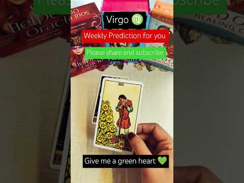 Weekly Prediction for Virgo #tarot #wheeloffortunetarot #newyeartarot #lovetarot