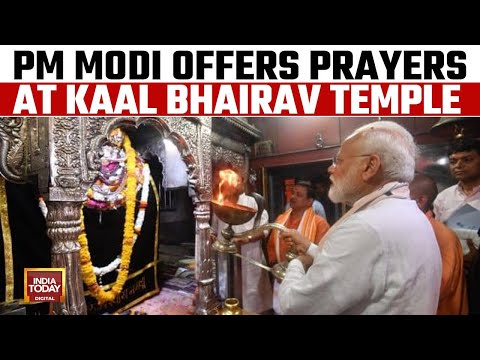 PM Modi Offers Prayers At The Kaal Bhairav Temple In Varanasi Ahead Of Filing His Nomination