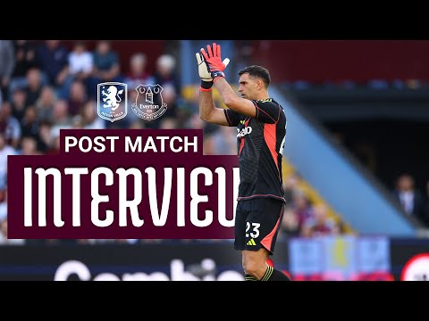 POST MATCH | "It shows how far we've come as a club" | Emi Martinez on
Everton victory.