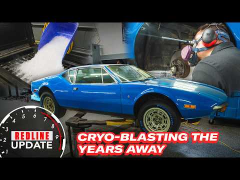 Reviving Classics: The Magic of Cryo Blasting on a 1972 Pantera