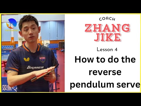 How to do the reverse pendulum serve in table tennis