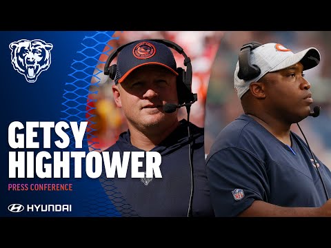 Getsy, Hightower on heading into Week 4 | Chicago Bears video clip