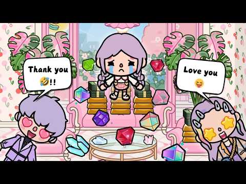 I Cry Real Diamond 💎😭💎| Toca Sad Story | Toca Life World | Toca Boca