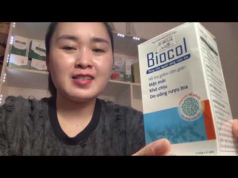 review thuốc dùng cho người uống bia rượu Biocol