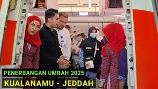 Keberangkatan Jamaah Umrah 2025  Bersama Pesawat Lion Air dari Bandara Kualanamu Medan Menuju Jeddah