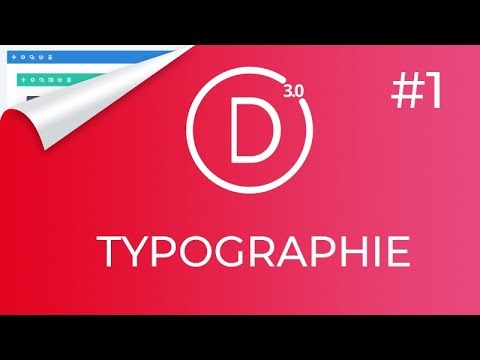 #DIVI 1 - Typographie Uniforme sur son site pour WORDPRESS DIVI [ASTUCE de PRO]