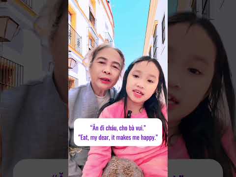 Ăn đi cho bà vui tiếng Anh nói sao?