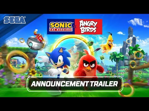Sonic x Angry Birds | Announce Trailer