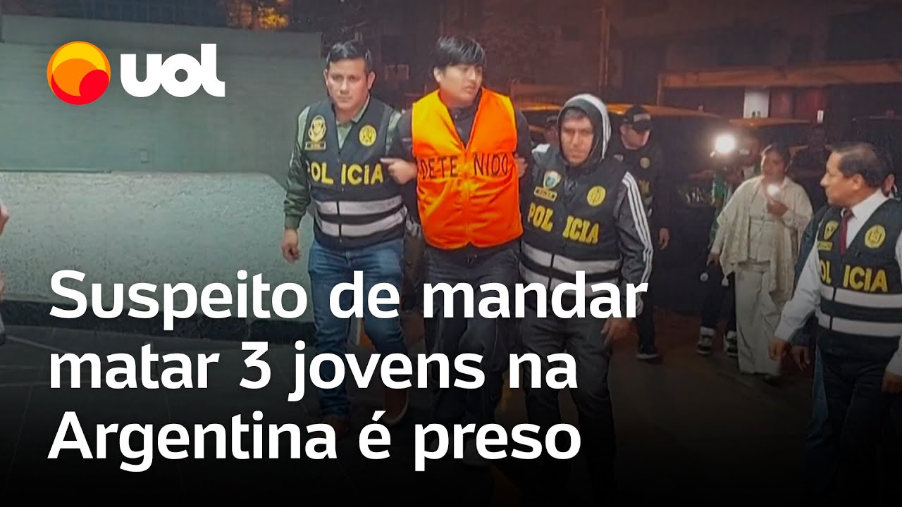 Suspeito de mandar matar três mulheres e transmitir o crime ao vivo na Argentina é preso no Peru