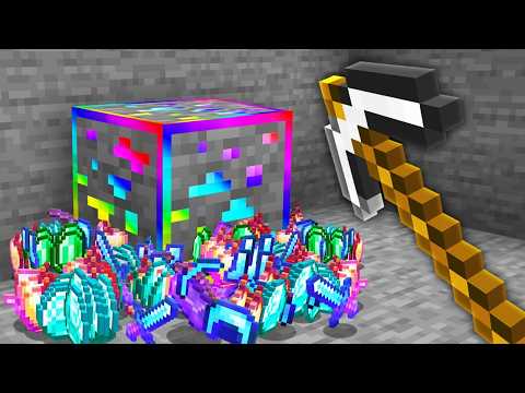 Minecraft ama 1.000.000 SÜPER MADEN KAZDIM