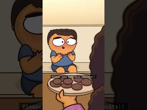 He just wanted some biscuits 🥲#childhood #nostalgia #guests #biscuits #mom #comedy #stephyanntomy