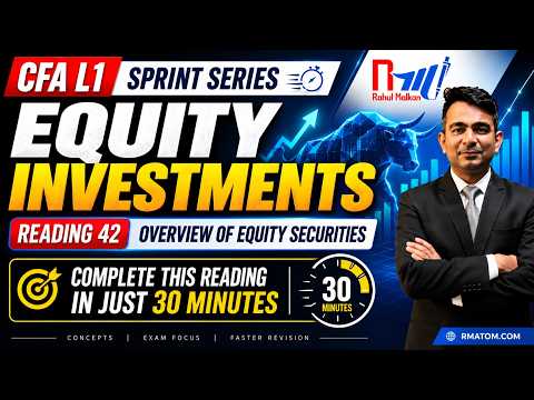 CFA L1 | Equity Investments | Reading 42 | Overview of Equity Securities