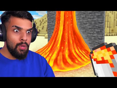 ردة فعلي على ماين كرافت الواقعية ! 😍😍 حقيقية 100%