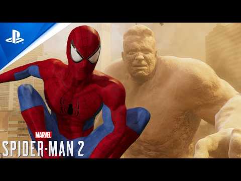 NEW CLASSIC Spider-Man Cinematic Boss Fight VS Sandman - Marvel's Spider-Man 2 PC 4K60FPS