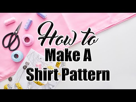 How To Make A Shirt Pattern From A T-shirt